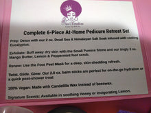 Load image into Gallery viewer, The Complete 6-Piece At-Home Pedicure Retreat Set